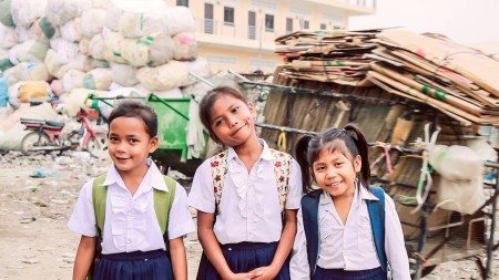 Little girls from Cambodja