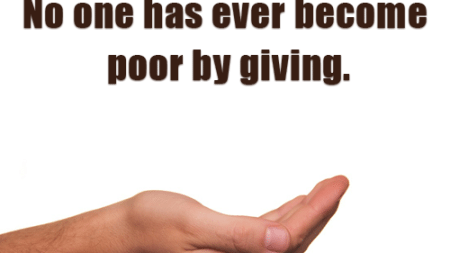 no-one-ever-become-poor-giving