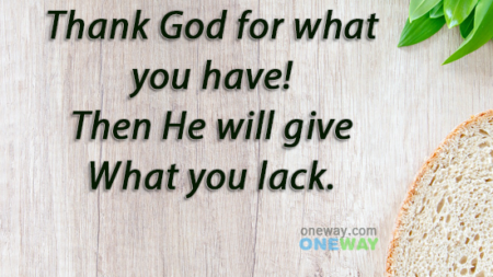 thank-god-will-give-lack
